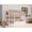White, variant on LFSLJJMY Full Size Montessori House Bed for Kids, Floor Bed with Fence Railings, Tent, Lights & 3 Storage Shelves, White