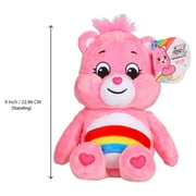 NEW Care Bears - 9 Bean Plush - Soft Huggable Material - Cheer Bear
