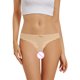thumbnail image 3 of WILLBEST Calzones De Mujer Sin Costuras Bragas Sexy Sin Costuras Para Mujer Ice Silk Breathable Thong Panties, 3 of 4