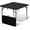 34, variant on 8Ft Folding Table - Heavy Duty Portable Camping Table for Backyard BBQ, Picnic Party, Tailgating & Indoor Events - Water-Resistant Top, Sturdy Steel Frame, Anti-Tip Design, Easy Clean, Black