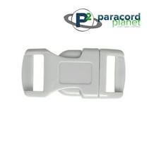 Gray 1/2" Buckle - 50 Pack - Paracord Planet Buckles