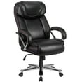 thumbnail image 2 of BizChair Big & Tall 500 lb. Rated Black LeatherSoft Executive Swivel Ergonomic Office Chair with Extra Wide Seat, 2 of 13