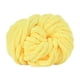 thumbnail image 2 of Hilo de chenilla de punto grueso, hilo de lana gigante súper voluminoso, hilo para tejer a mano para manualidades Amarillo, 2 of 8