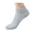 Light Blue, variant on Breezora Athletic Running Ankle Socks Cushioned Anti Blister Tab Sports Socks for Men Women 10 Pairs Breathable Low Cut