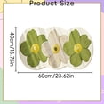 thumbnail image 2 of Cute Flower Bath Mat,Non-Slip Washable Rugs Floor Mat, Bathroom Rugs Non Slip Washable High Absorbent Easy to Clean,Entrance Bedroom Bathroom Indoor Door Carpet For Home(Green,,16*24 in), 2 of 6
