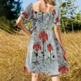 thumbnail image 5 of Prairie Lily Sleeveless Dress summer dress korean women Evening gown ladies dresses for special occasions prom dresses, 5 of 7