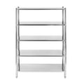 thumbnail image 2 of Griptix 5 Tiers Adjustable Shelf Storage Stainless Steel Heavy Duty Shelving Storing, 2 of 7