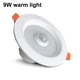 thumbnail image 5 of Luz de noche inteligente Cuerpo humano Lámpara LED de inducción AC85-265V Spotlight IP52 Impermeable A prueba de agua 180 ° Corredor de iluminación Downlight para hogar Cálido Luz 9W seitruly HA011560-03B, 5 of 7