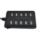 thumbnail image 3 of 10 Port High Speed Extension Cable USB 2.0 Hub Adapter for Laptop, 3 of 5