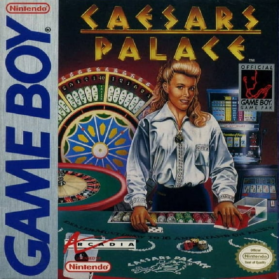Restored Caesars Palace (Nintendo Game Boy, 1991) (Refurbished)