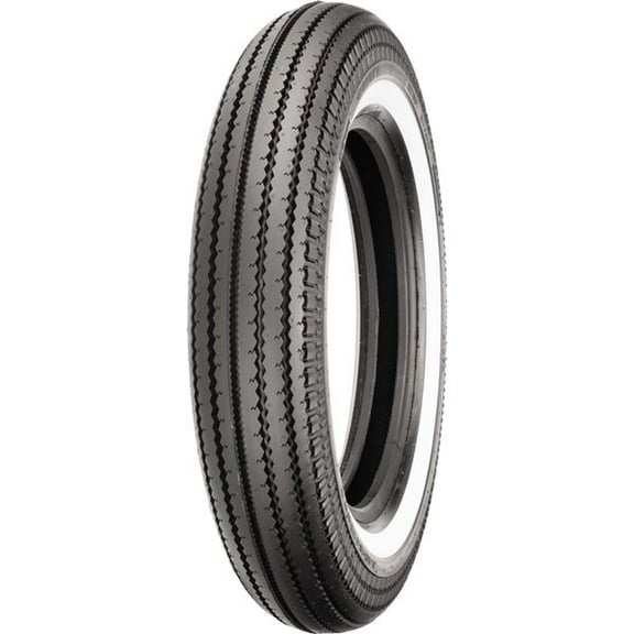 Shinko - 5.00-16 - 270 Super Classic Whitewall Front/Rear Motorcycle Tire