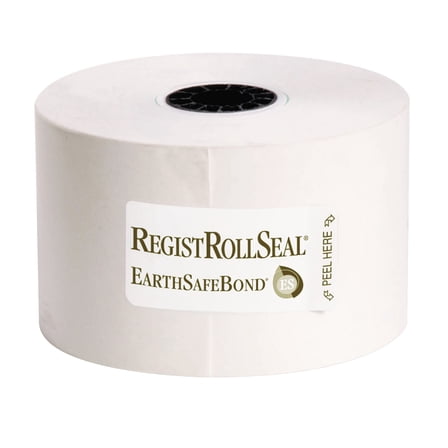 Registroll 44Mm White Bond 1 Ply 5/10Rls