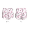 thumbnail image 5 of Haiem Rose Flowers Women's 2 in 1 Running Shorts - Lightweight Athletic Workout Gym Yoga Breathable Sports Shorts Liner with Phone Pockets-XX-Large, 5 of 9