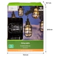 thumbnail image 3 of Guirlande de 10&nbsp;lumières solaires à ampoules à DEL Mainstays – blanc chaud, 3 of 4