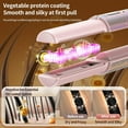 thumbnail image 3 of Cordless Hair Straightener for Women,2 in 1 Diamond Hair Straightener and Curler with Fast Heating and Adjustable Temp 338°F-410°F, Straightener Flat Iron for Travel & Home,Colored, 3 of 16