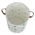 thumbnail image 4 of Howarmer Large Canvas Laundry Hamper, Leaf Feather, 4 of 7