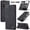 Black, variant on Dteck Magnetic Wallet Case for Samsung Galaxy S25 FE, Shockproof Flip Folio PU Leather Phone Case with Card Holder Kickstand Back Protective Cover, Coffee
