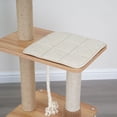 thumbnail image 6 of Vibrant Life 4-Level 46" Multi-Functional Cat Tree with Condo, Perch & Sisal Post, Beige, 6 of 9