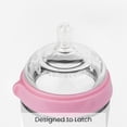 thumbnail image 4 of Pack 2 Biberones Comotomo Cuello ancho 150ml/5oz Rosa, 4 of 6