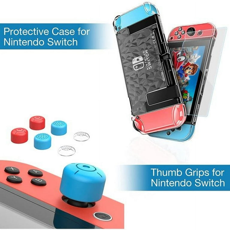 HEYSTOP Switch Accessories Bundle 28 in 1 for Nintendo Switch