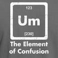 thumbnail image 3 of CafePress - Um The Element Of Confusion T Shirt - Mens Comfort Colors Shirt, 3 of 5