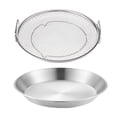 thumbnail image 1 of Colador de aceite de cocina, sartén de acero inoxidable, colador de aceite para freír, cesta de malla fina para freír patatas fritas a la parrilla, 1 of 3