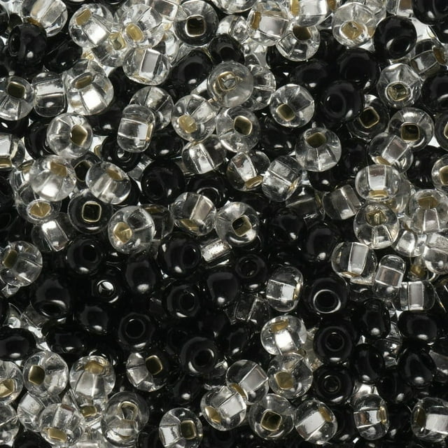 CHOK Perle John Perles de Rocaille en Verre Tchèque 6/0 (23 g) Mélange de Récolte de Café Perle pour Fabrication de Bijoux