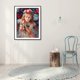 thumbnail image 3 of 5D diamante pintura DIY flor chica completo redondo taladro mosaico imagen pared decoración Likrtyny decoración de arte, 3 of 9