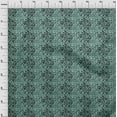 thumbnail image 3 of oneOone Viscose Chiffon Aquamarine Fabric Leopard Animal Skin Sewing Material Print Fabric By The Yard 42 Inch Wide, 3 of 4