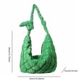 thumbnail image 2 of Bolso Crescent Bag Acolchado Bowknot Correa Mujer Gran Capacidad Hobo, 2 of 9