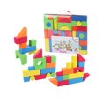 thumbnail image 2 of HLONK VOPPV Large Foam Building Blocks For Toddlers 2-4 Years  13.8 Inch Big Building Blocks Soft Set  Blocks  EVA 30 92Pcs Stacking H1C4, 2 of 6