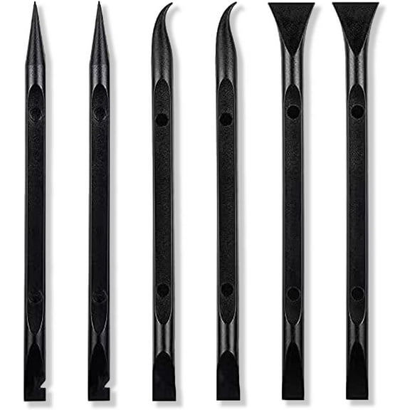 Scraper Small Plastic Scraper Tool, Used in Narrow Spaces and Gaps, Perfect for Removing Oil Stains, Labels, Food, Dirt, Paint, Etc. (6Pcs scrapers)