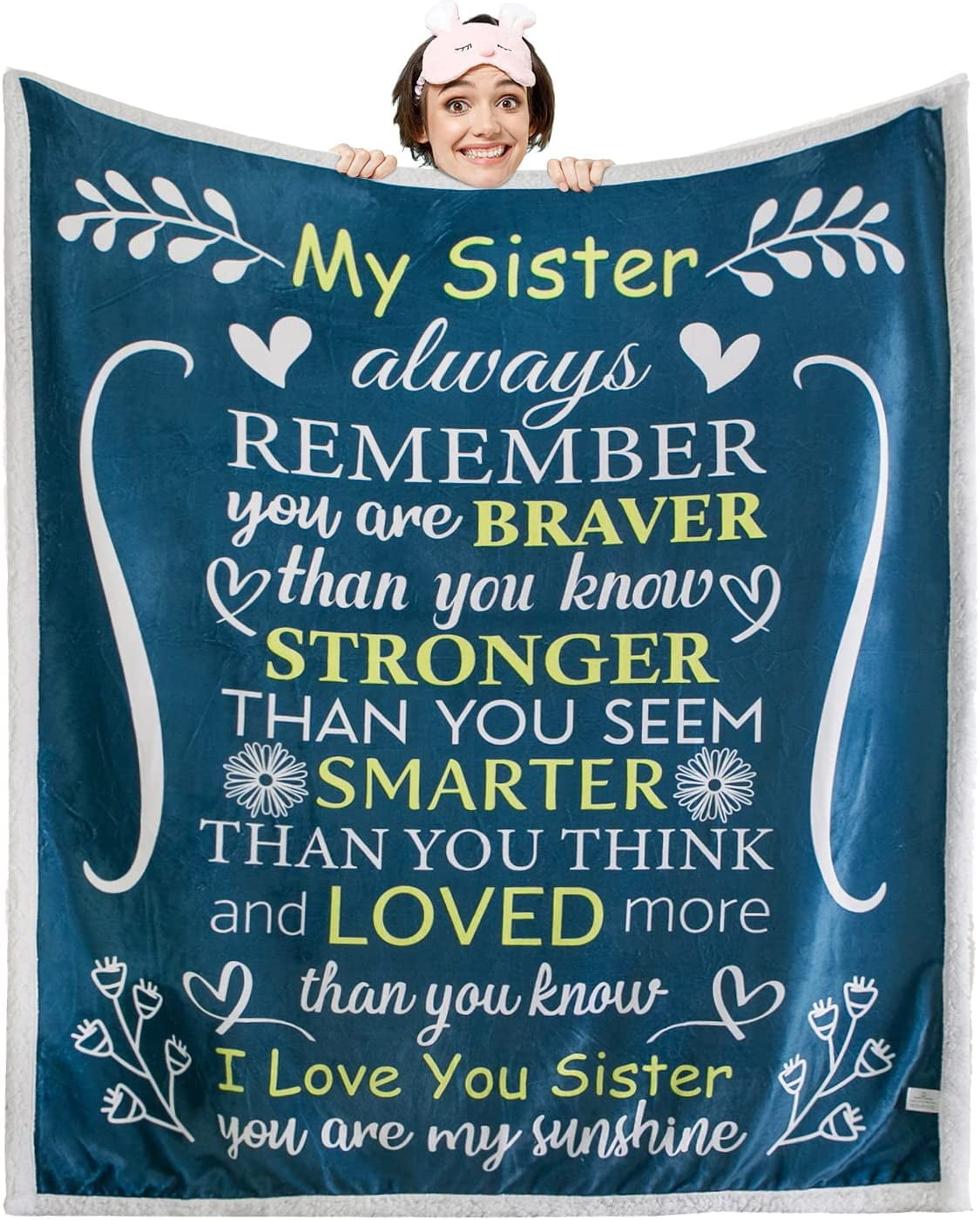 Sister Blanket Sister Blankets from Sister with Thick Double