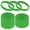 Kelly Green, variant on GOGO 12 Pcs Adult Rubber Bracelets, Silicone Wristbands, Party Accessories - Orange