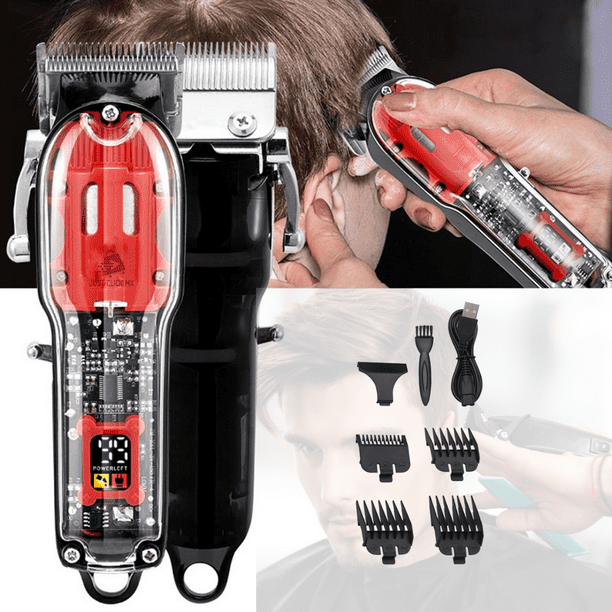 Maquina Para Cortar Cabello Profesional Multifuncional JustClick MX Multifuncional Walmart en linea