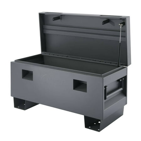 TRINITY | 36" Job Site Box | Matte Rust-Resistant Powder Coated Finish - Gray