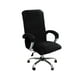 thumbnail image 3 of Funda para silla giratoria de ordenador, funda protectora para muebles con cremallera a máquina negro, 3 of 5