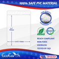 thumbnail image 4 of EcoEarth Passport & Identification Card Holders with Soft Edge (Clear, 4x6 Inch, 50 Pack), Extra Large Vertical ID Holder, Zipperless Plastic Name Badge Holders, 4 of 4
