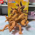 thumbnail image 3 of Nuevas figuras originales Banpresto de Naruto Shippuden, figuras de acción de Kyuubi Kurama en PVC de 14 cm, modelo de colección, juguete de regalo, 3 of 4