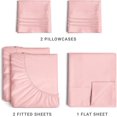 thumbnail image 2 of Split King Sheets For Adjustable Beds - Split King Adjustable Bed For Adjustable Mattress - Split King Sheet Sets For Adjustable Beds Deep Pocket - De, 2 of 5