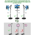 thumbnail image 4 of Soporte de suelo para tabletas Awlbstruse ajustable en angulo/altura, 4 of 7