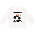 thumbnail image 2 of Inktastic Happy Birthday Daddy Monster Truck Toddler Sweatshirt, 2 of 4