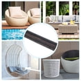thumbnail image 5 of Uxcell Wicker Repair Kit, 30m/98ft PE Rattan Replacement Repair DIY Set for Wicker Fixing Furniture Patio Furniture Repair Khaki, 5 of 6