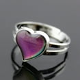 thumbnail image 7 of Opvise Unisex Fashion Heart Shape Color Changeable Mood Jewelry Lovers Couple Ring, 7 of 7
