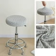 thumbnail image 5 of Tahtuvzn Home Decor Round Stool Cover Swivel Chair Bar Beauty Salon Seat Cushion Protector Suitable for Bedroom, Gifts for Women, Gray, 5 of 5