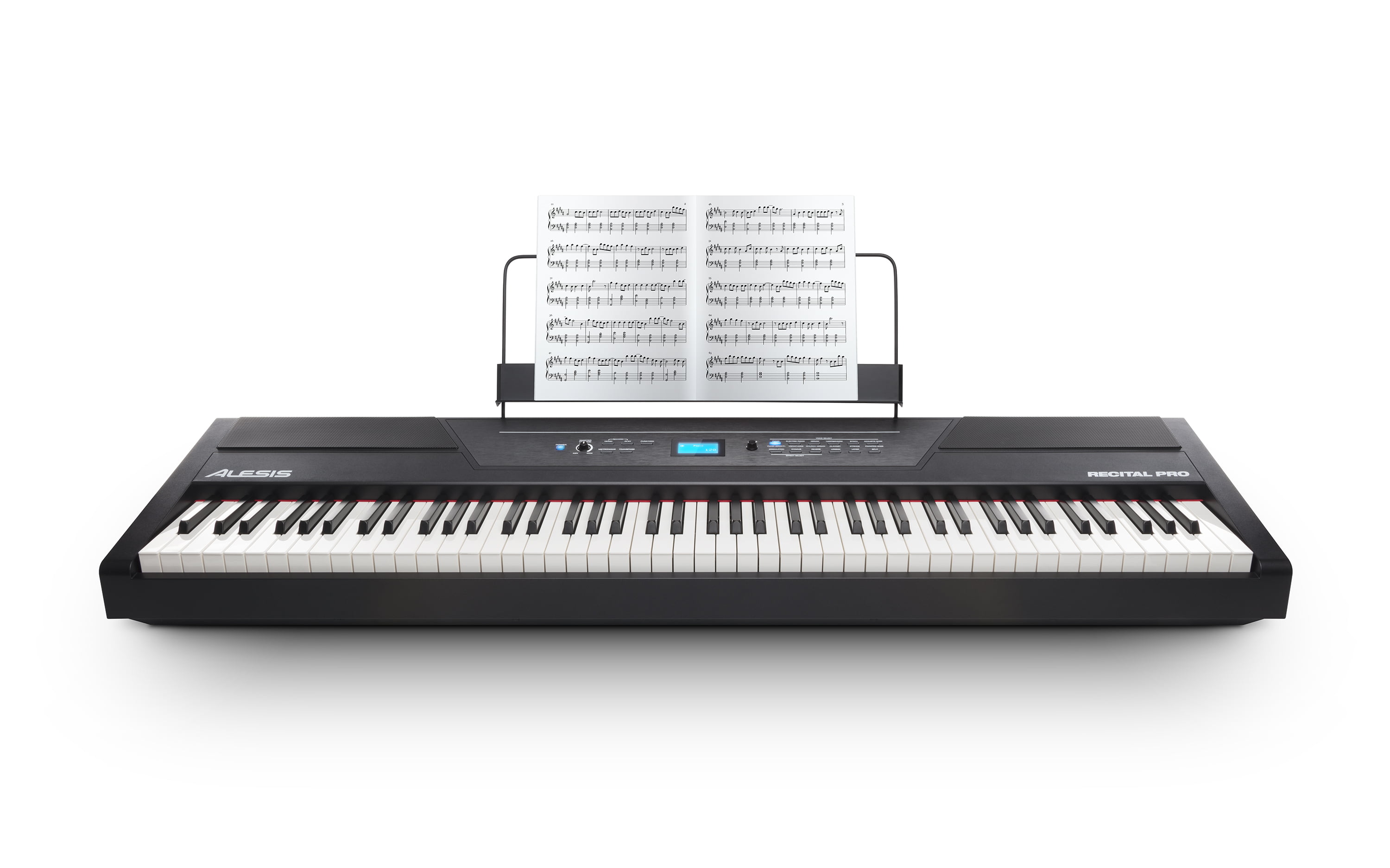 Alesis New Alesis 88 Keyboard Weighted Hammer Action Recital Pro Keyboard  From Japan 