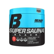 Beast Sports Nutrition Super Sauna Black Fat Burner for Fast Weight Loss, Sweet Heat, 30 Servings