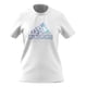 thumbnail image 1 of Playera adidas Mujer Dama Entrenamiento Mystic Fill blanco M, 1 of 8
