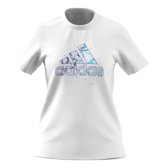 Playera adidas Mujer Dama Entrenamiento Mystic Fill blanco M