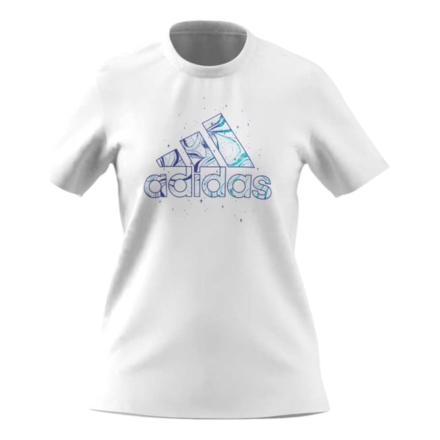 Playera adidas Mujer Dama Entrenamiento Mystic Fill blanco S